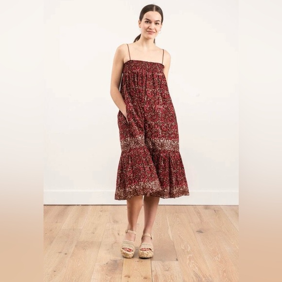 ULLA JOHNSON Eugenia Dress/ Ulla Johnson Henna cotton dress - Picture 6 of 17